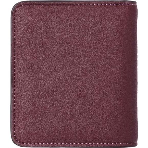 Womens Rfid Blocking Small Compact Bifold Luxury Genuine Leather Pocket Wallet - Picture 6 of 6